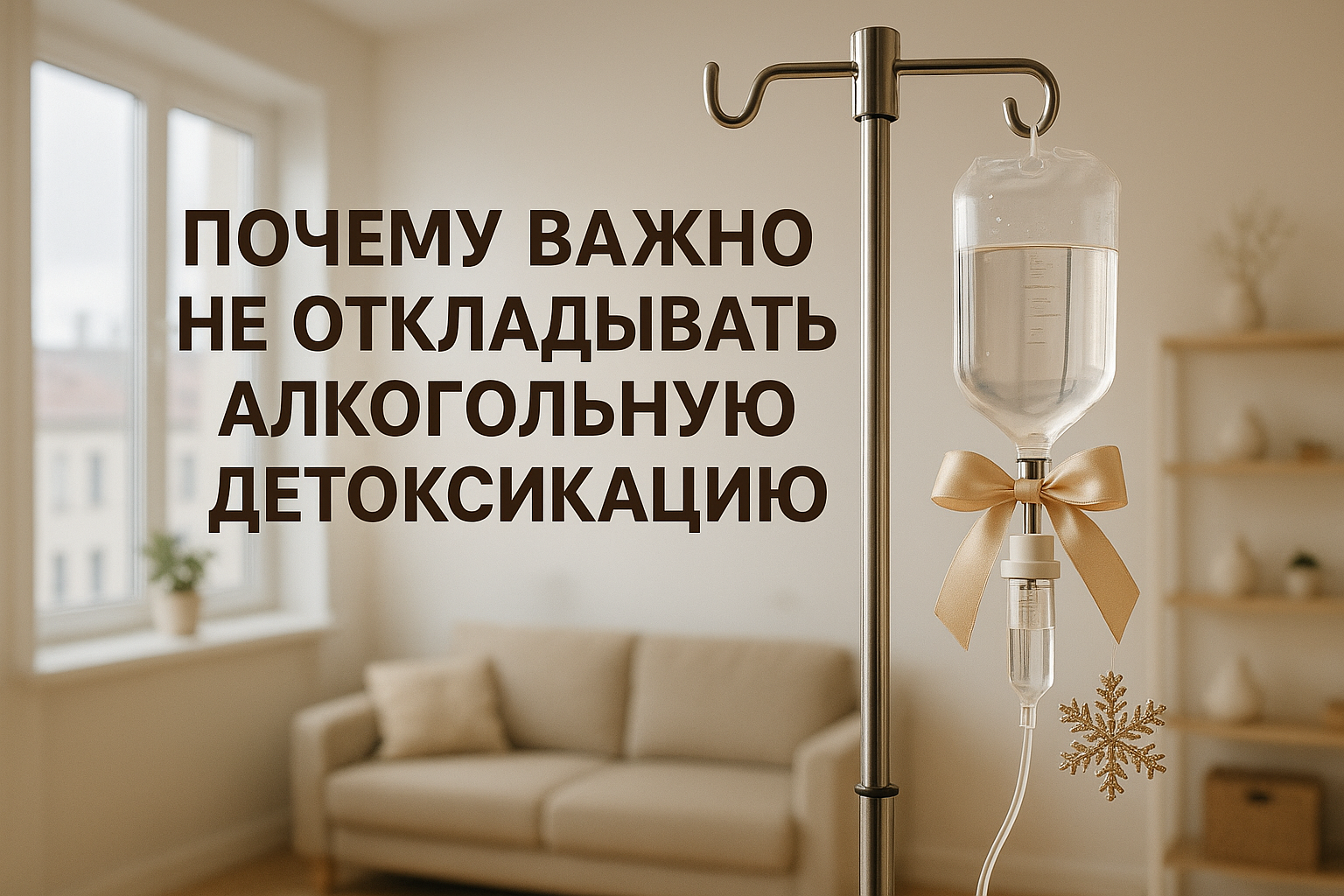 Почему важно не затягивать с выводом из запоя